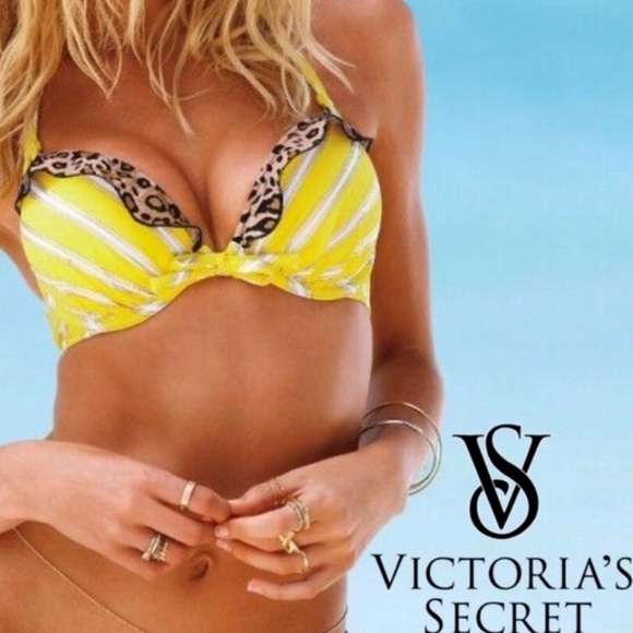 Victoria's Secret Other - Victoria's Secret Leopard Ruffle Bombshell Bikini
